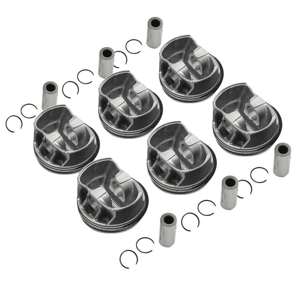 M276 3.0T 6PCS Engine Pistons Rings ¦µ88mm for Mercedes-Benz W205 W212 X166 E400