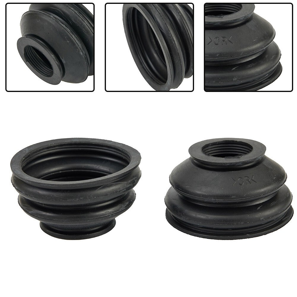 2  Universal rubber dust cover and ball joint shoe, rail rod end