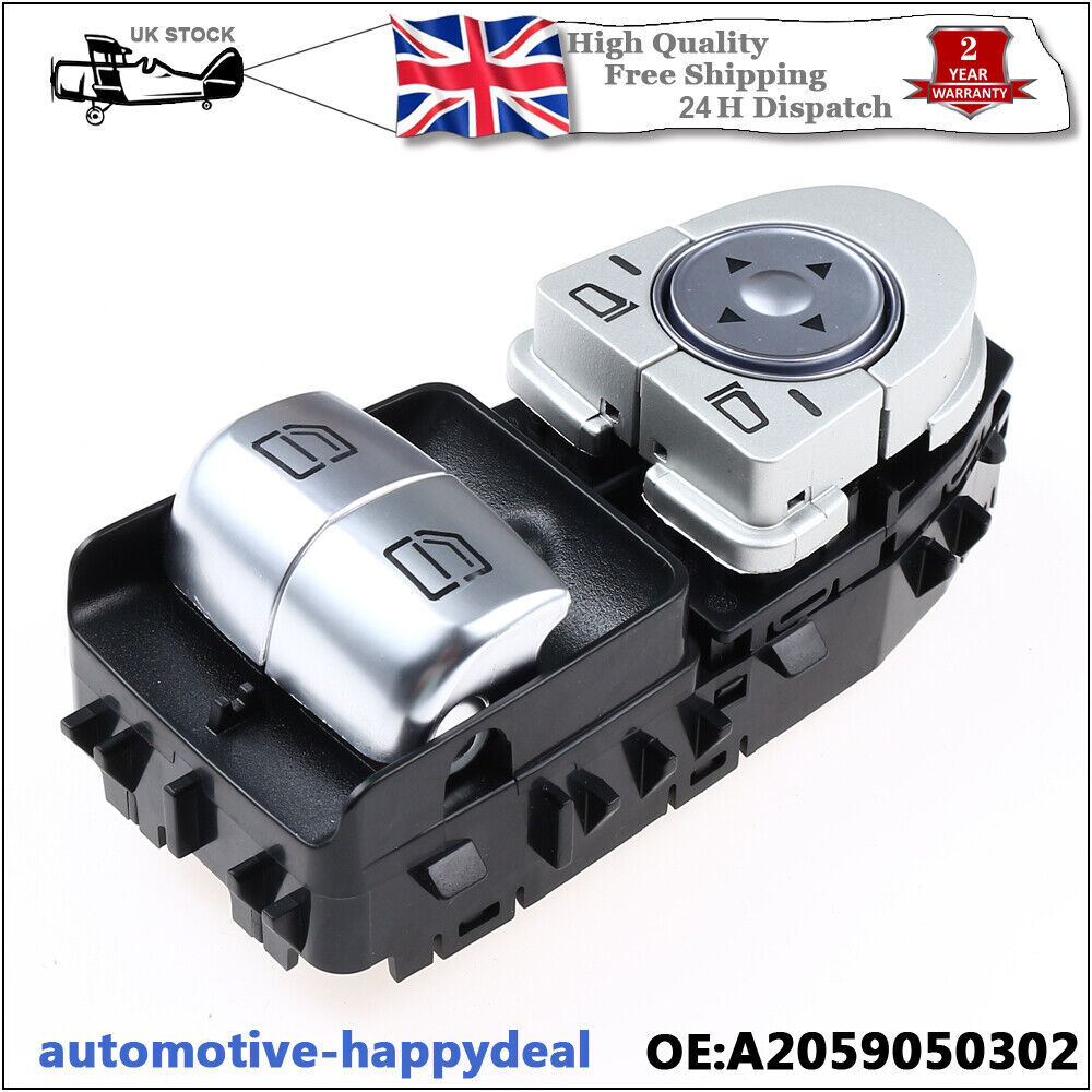 Window Control Switch for Mercedes Vito W447 2015-2018, C-Class C205 A2059050302
