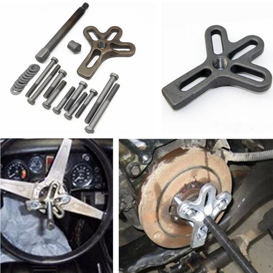 Car Wheel Puller Heavy Duty Harmonic Balance Crank Shaft Tool Steering Tool Kit