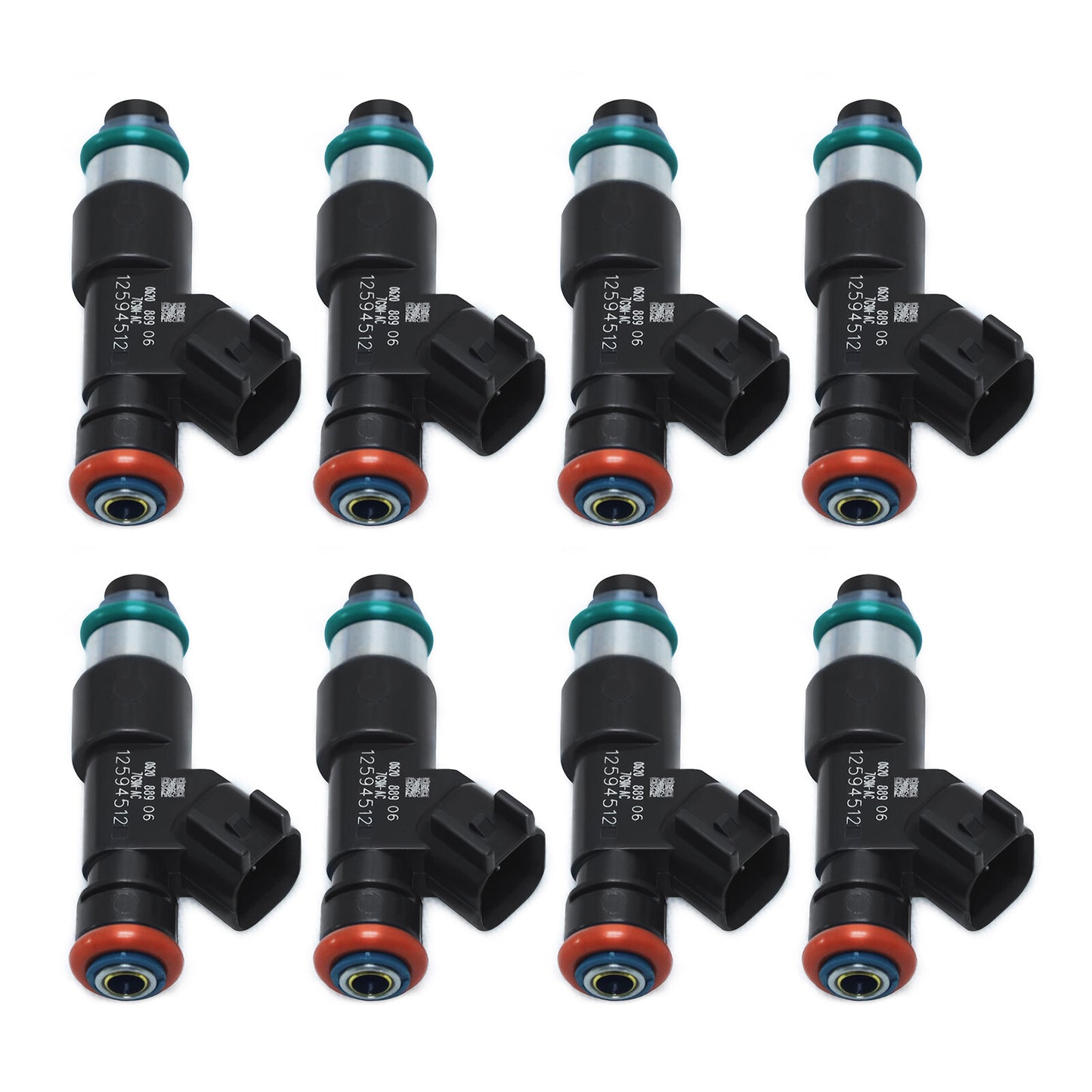 8-pack of new OE fuel injectors for 07-09 for Chevrolet for GMC 5.3L V8 12594512 217-2436