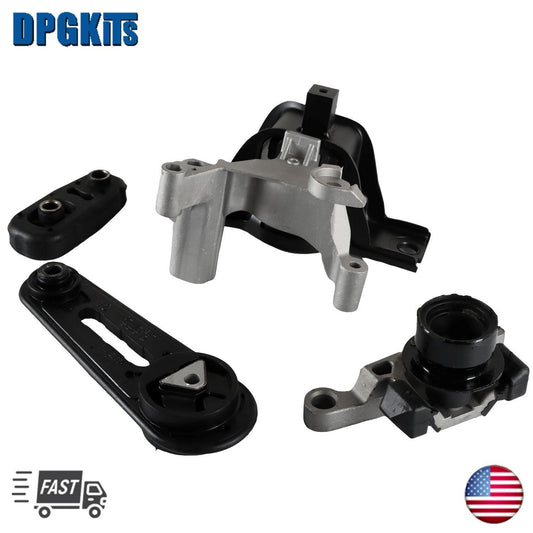 For 2007-2012 for Nissan Sentra 2.0L Auto CVT 4PCS Engine Motor  Trans Mount Set