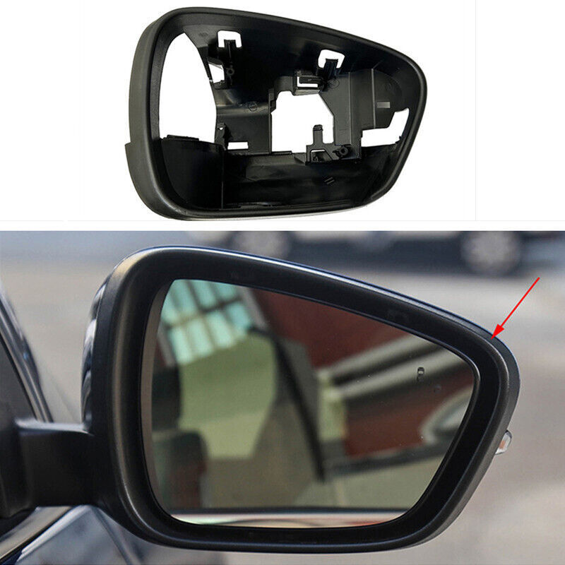Matte Right Side Mirror Housing Bottom Frame With Hole for Ford Escape 2020-2022