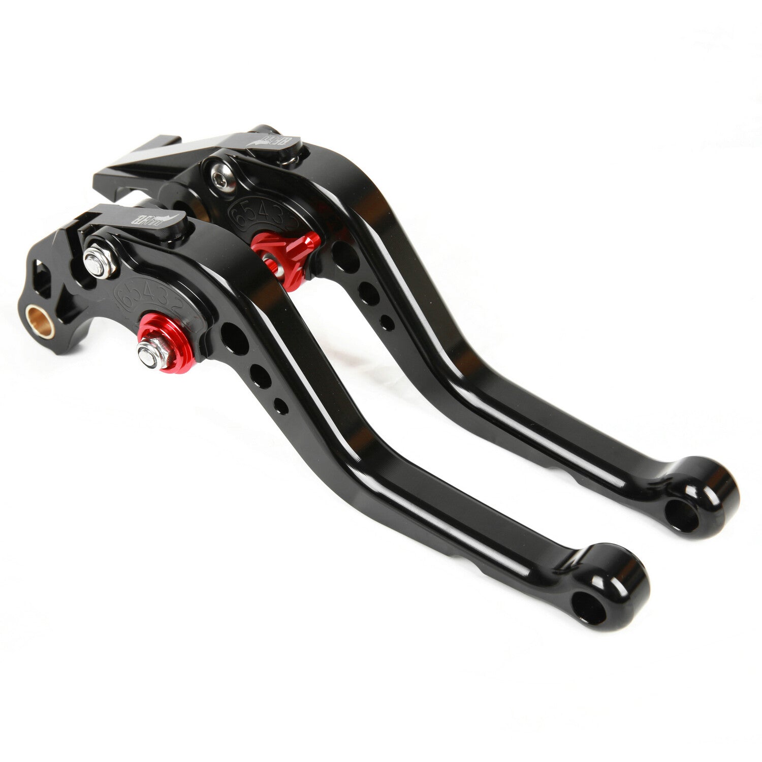 for Suzuki GSF600S BANDIT 1996-2003 Short Clutch Brake Levers CNC Black US 01 02