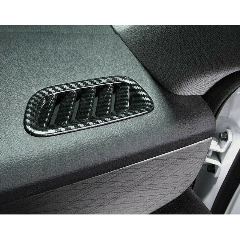 for Hyundai Palisade 2020-2022 Carbon Fiber side Dashboard Air Outlet Vent Cover