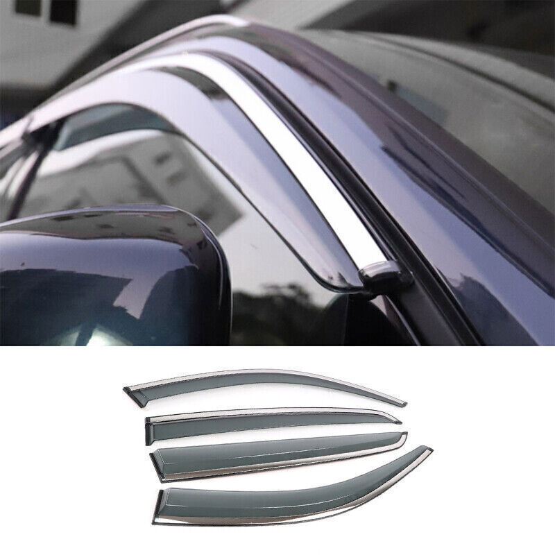 for Volvo XC40 2019-22 car Window Visor Vent Sun Shade Rain Guard Visor trim 4x