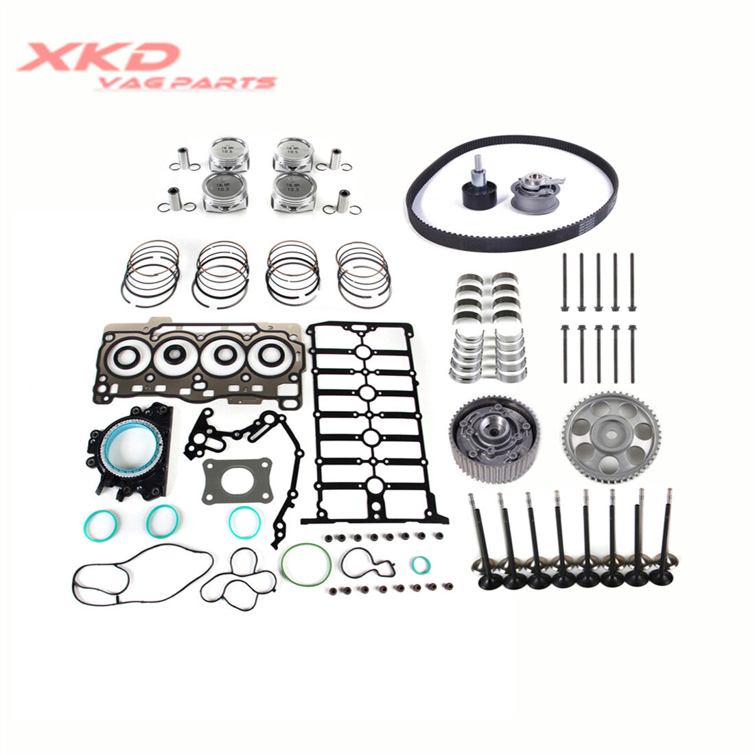 1.6 Engine gasket rebuild kit suitable for Volkswagen for Golf for Jetta CWVA DWYA CWVB