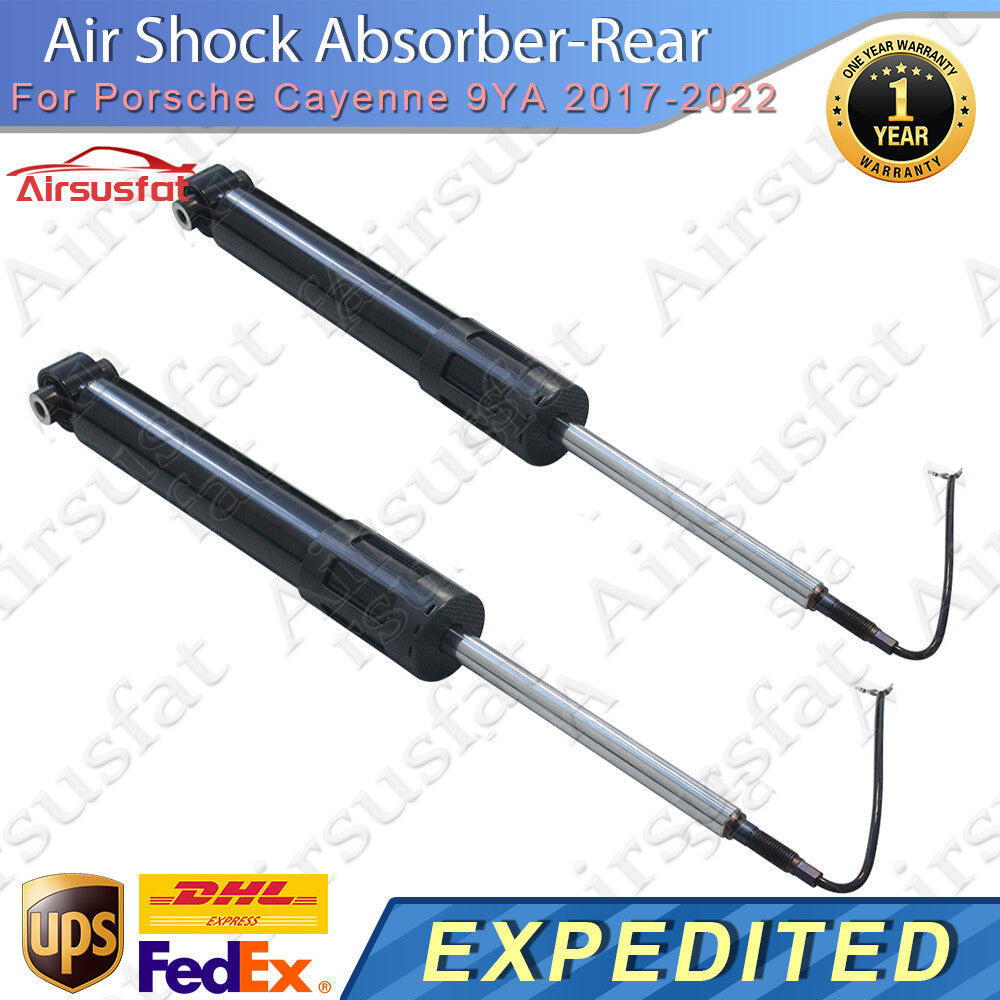 2x Rear LeftRight Shock Absorber Core w/PASM for Porsche for Cayenne 9YA 2017-2022