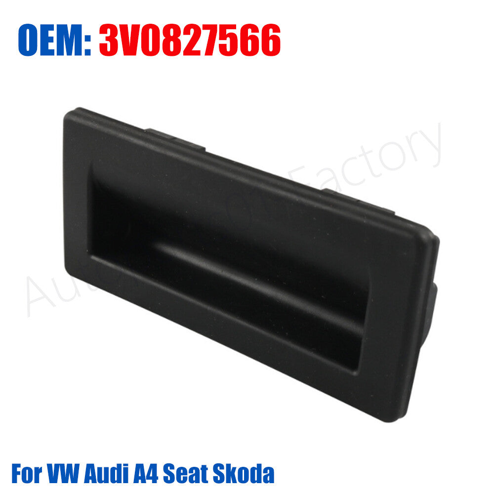 3V0827566 Tailgate Boot Handle Switch for VW for Audi A4 for Seat for Skoda