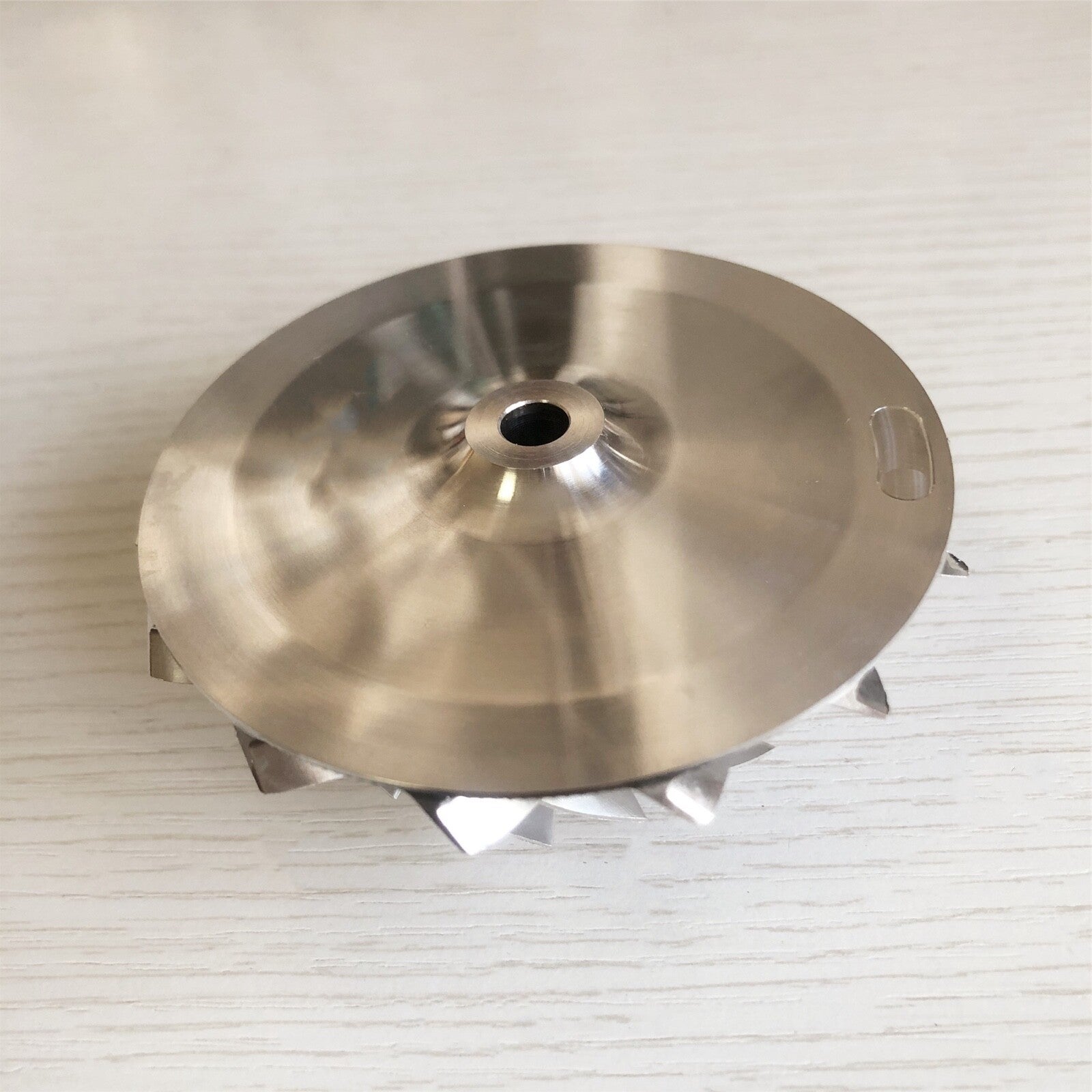 K26 60.00/82.50mm 7+7 Blade High-Performance Turbine Billet Compressor Wheel