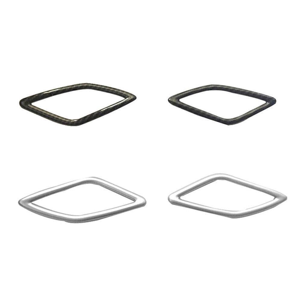 for Volvo XC40 18-2020 Matte Silver Car Inner A-Pillar Speaker decor Cover Trim