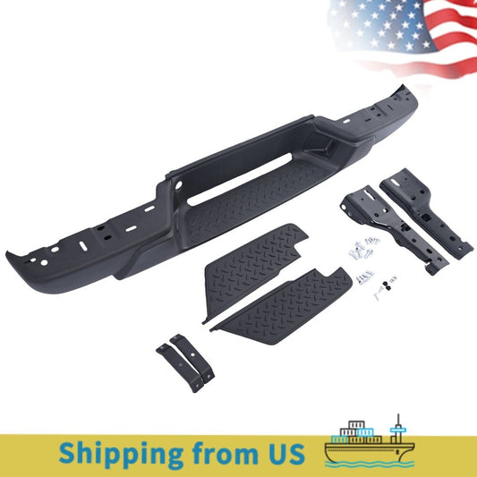 Steel Rear Bumper Assembly for 2008-12 for Chevy Colorado for GMC for Canyon Black