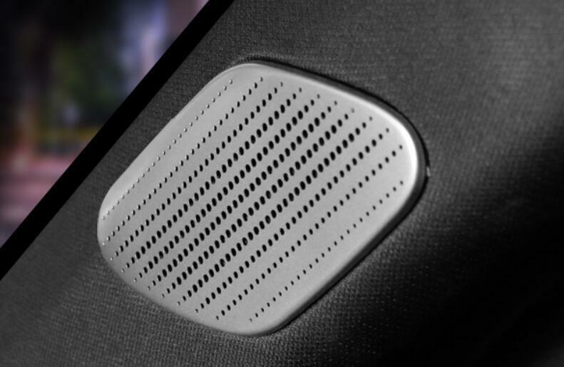 Fit for Cadillac CT4 2020-24 Silver Steel A Post Pillar Speaker Frame Cover Trim
