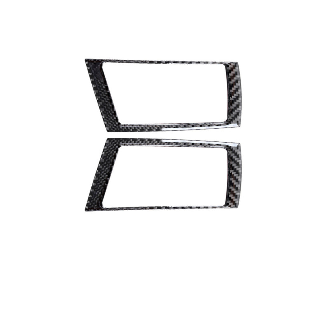 Carbon Fiber Upper Vent Oullet Frame Cover Trim for BMW X5 E70 X6 E71 2008-2013