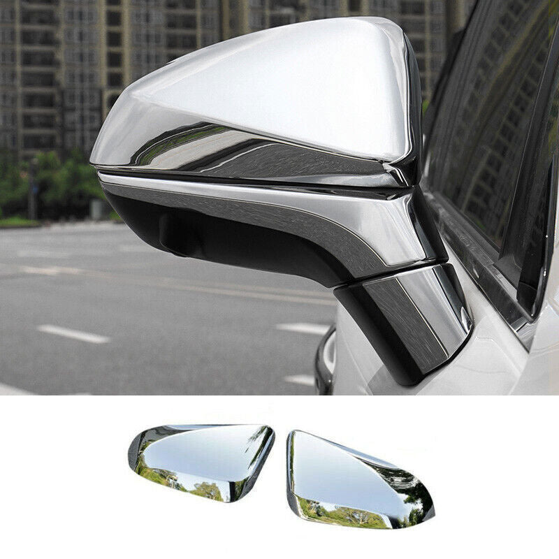 for Lexus RX350 NX300h 2015-2020 Chrome External Rearview Side Mirror Cover Trim