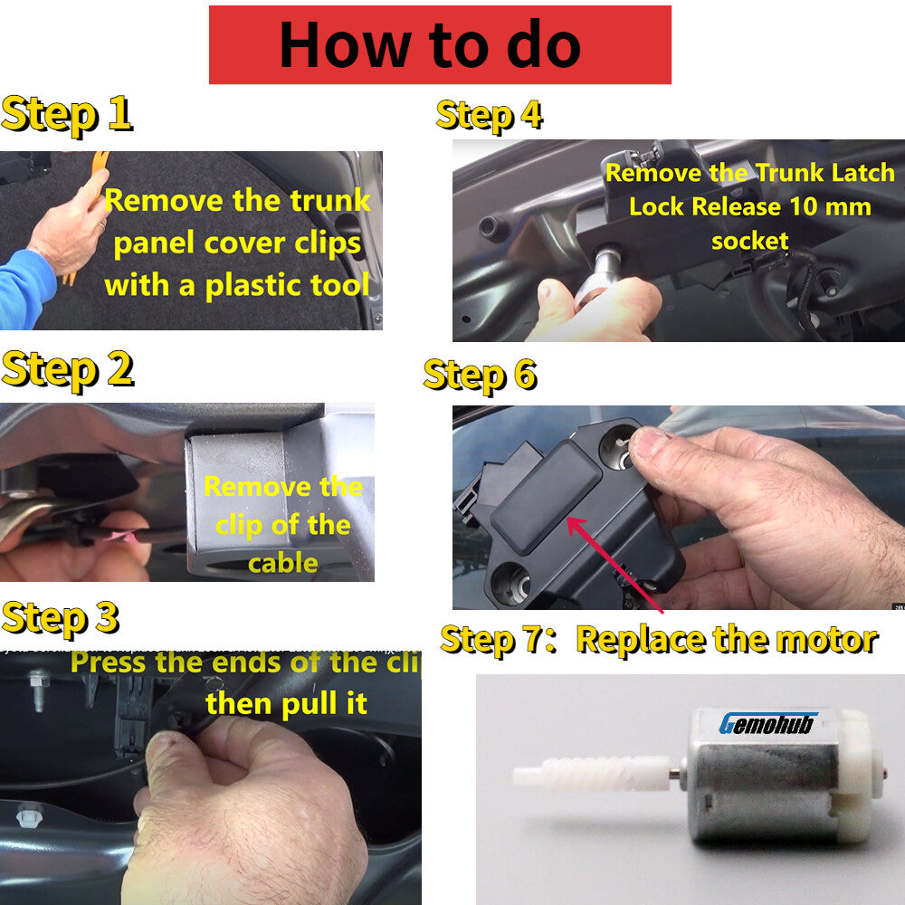 1PC Quality Power Trunk Lock Latch motor for 2003-2008 for Subaru Forester