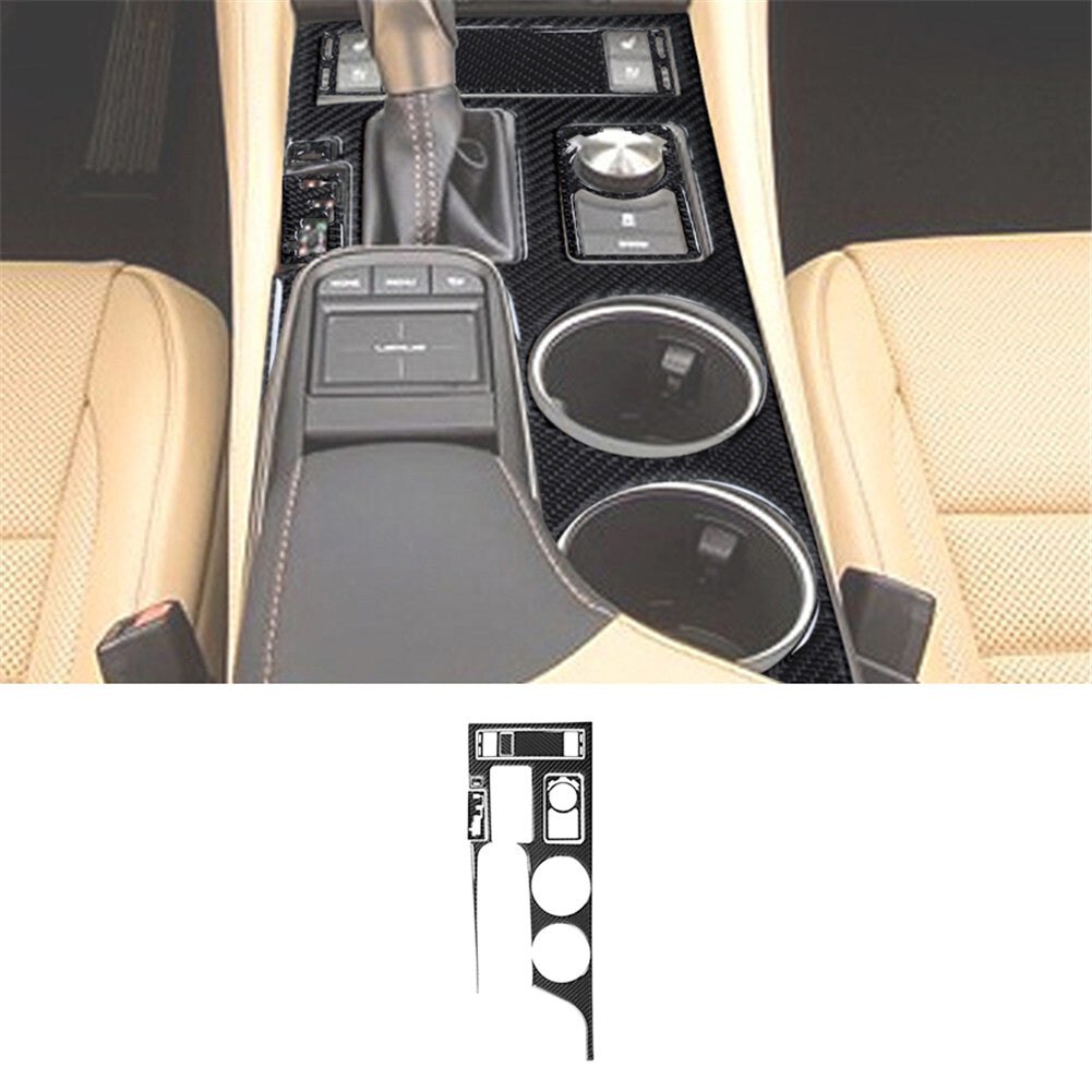 6Pcs Carbon Fiber Gear Shift Panel Cover Trim for Lexus RC300 350 200T 2015-2020