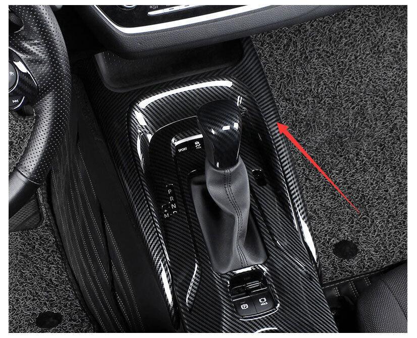 Car For 19-22 for Toyota for Corolla Carbon Fiber Central Console Gear Shift Frame Trim