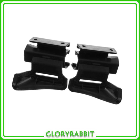 Black 2x Rear Bumper Cover Bracket Left + Right Side For 2006-2011 for Kia Rio