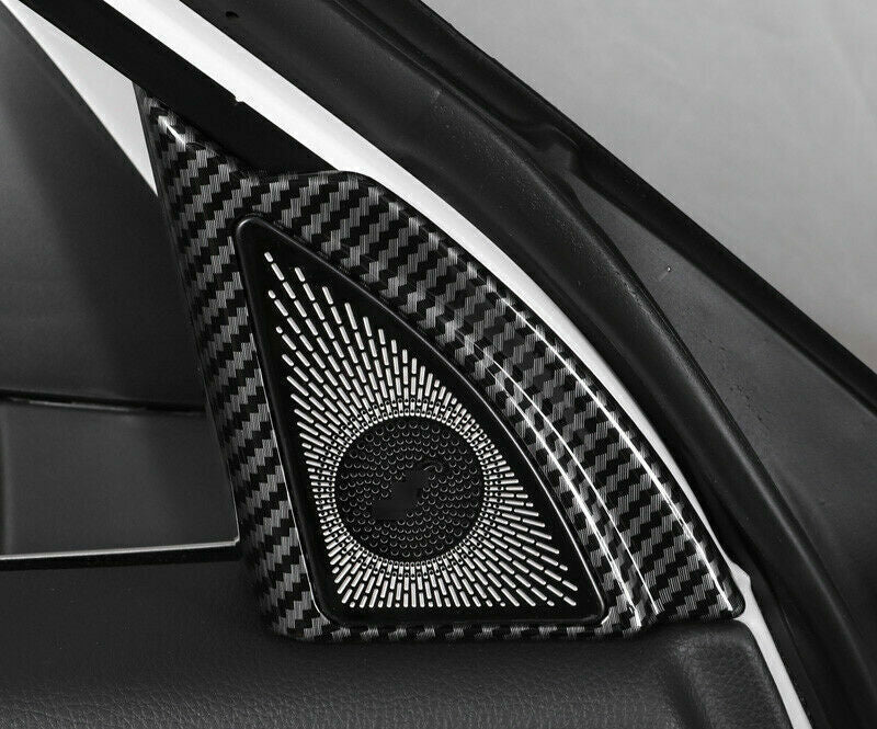 for Toyota Highlander 2020-2023 Carbon Fiber A Post Front Triangle Cover Trim2