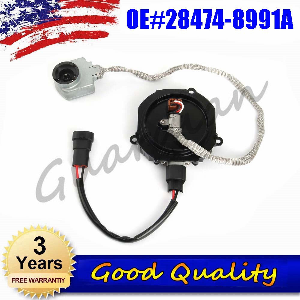 One-piece replacement part for Nissan Maxima for Infiniti headlight ballast igniter 28474-8991A