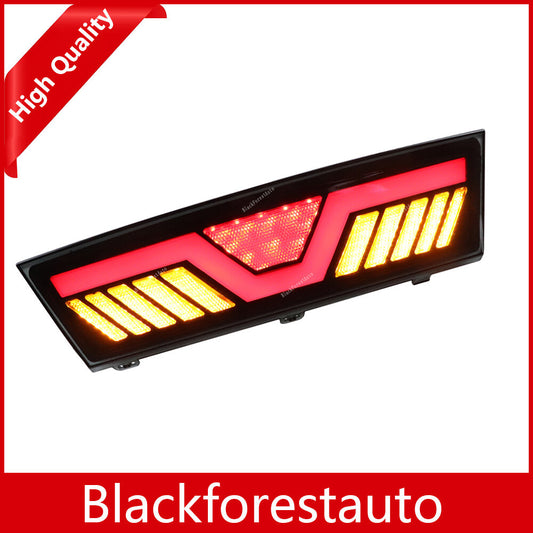 Rear Bumper Spoiler Led Signal Lights Fog Lamps For 2020-2022 for Tesla Model Y