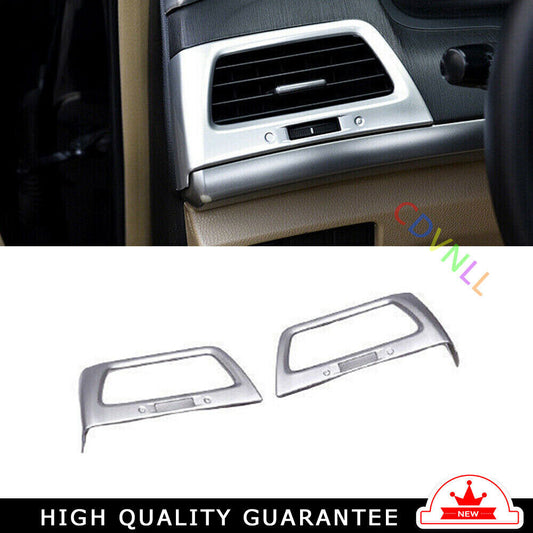 LR AC Air Outlet Vent Cover Trim 2 for Honda Accord Crosstour 2008-2013 Silver