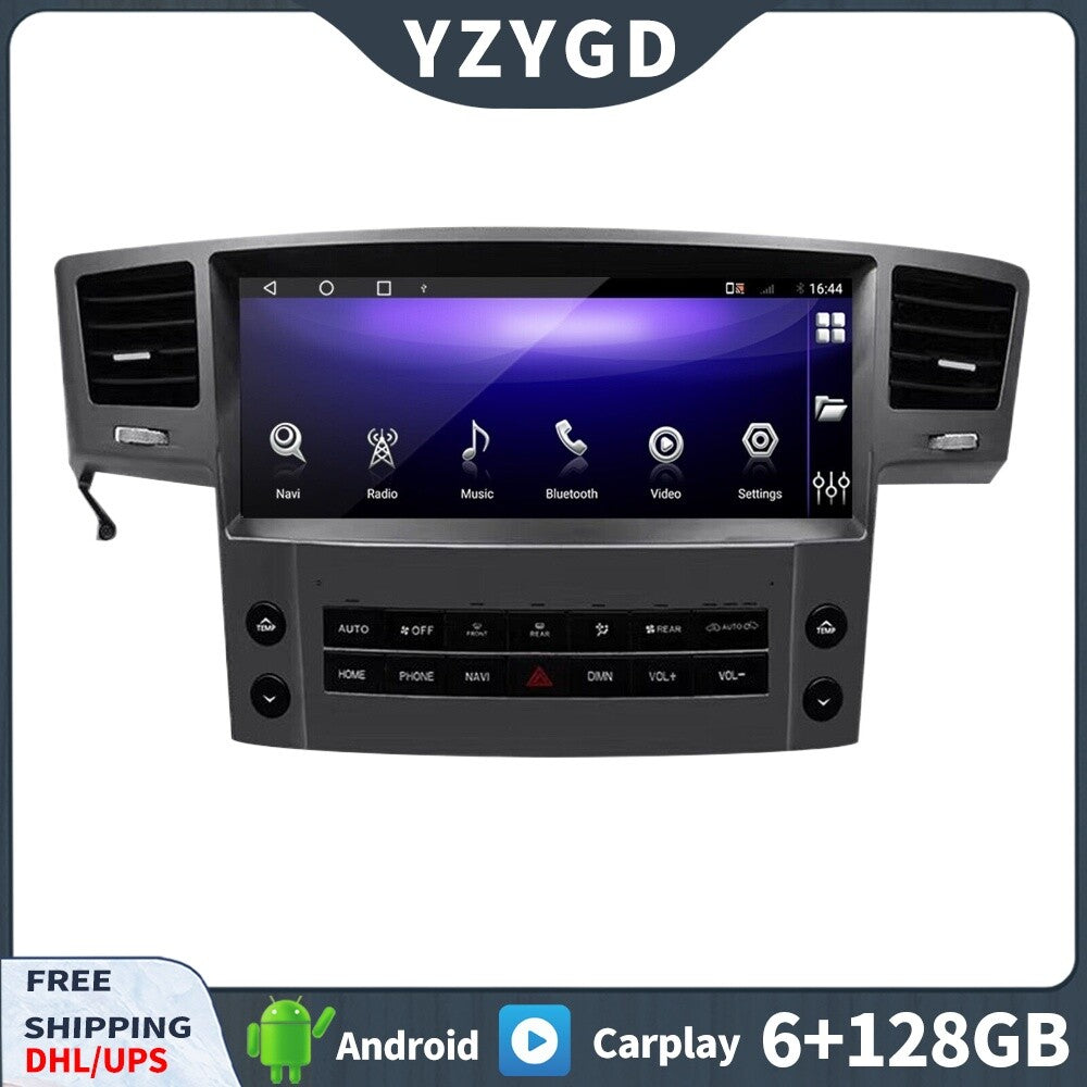 Android Car Radio GPS Screen 12.3for Lexus LX570 2007-2015 Stereo Receiver