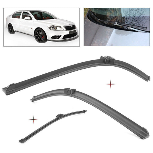 24+20+13 Car Window Wiper Blade Front  Rear Fit for BMW X3 F25 2010-2017 2016 15