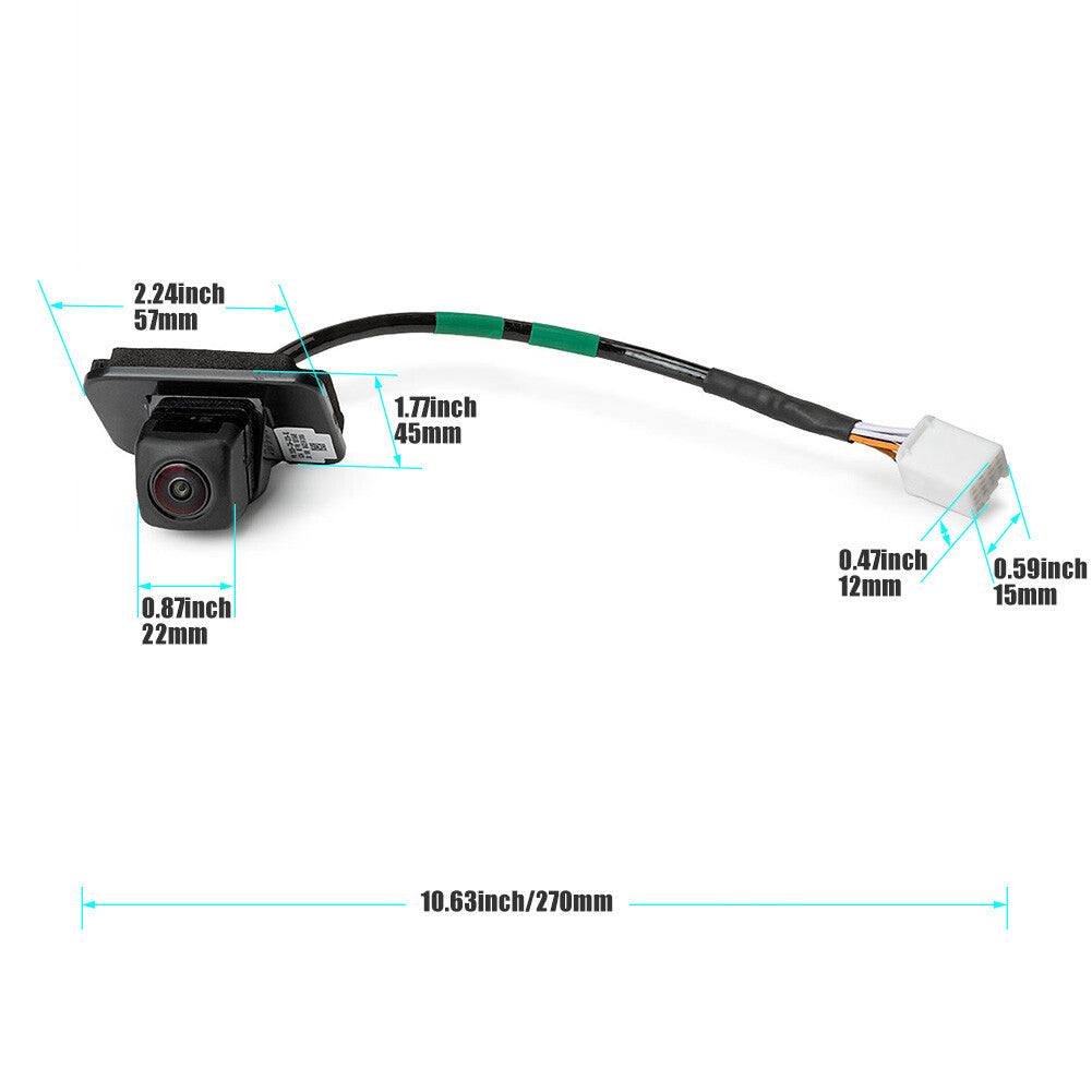 Rear View Backup Parking Camera For 14-18 for Honda Accord 2.4 3.5( 39530-T2A-A31