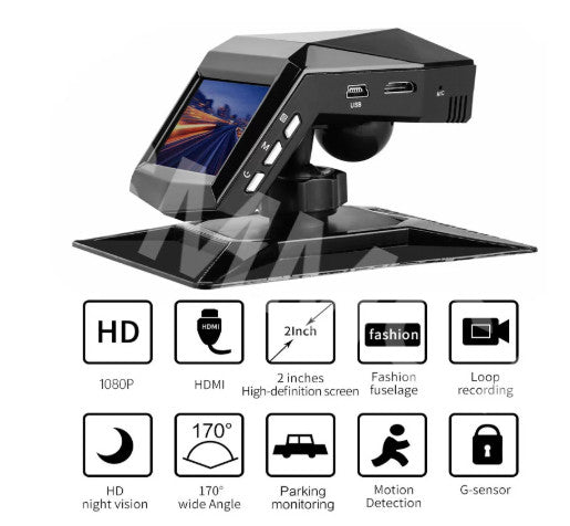 Car HD 1080P Camera DVR Cam Video Cyclic Recorder Dash Cam 170¡ã Wide-angle USB