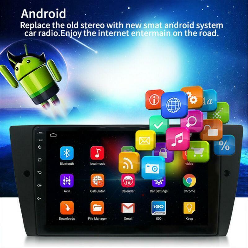 for BMW E90 E91 E92 E93 9 Touch Screen Android 9.1 Car Stereo Radio GPS 2+32GB