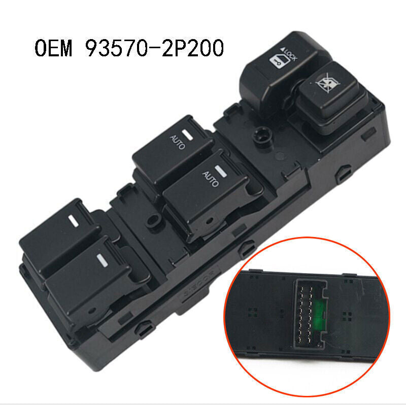 for KIA Sorento 2010-2012 Power Window Control Switch Front Left 93570-2P200 New