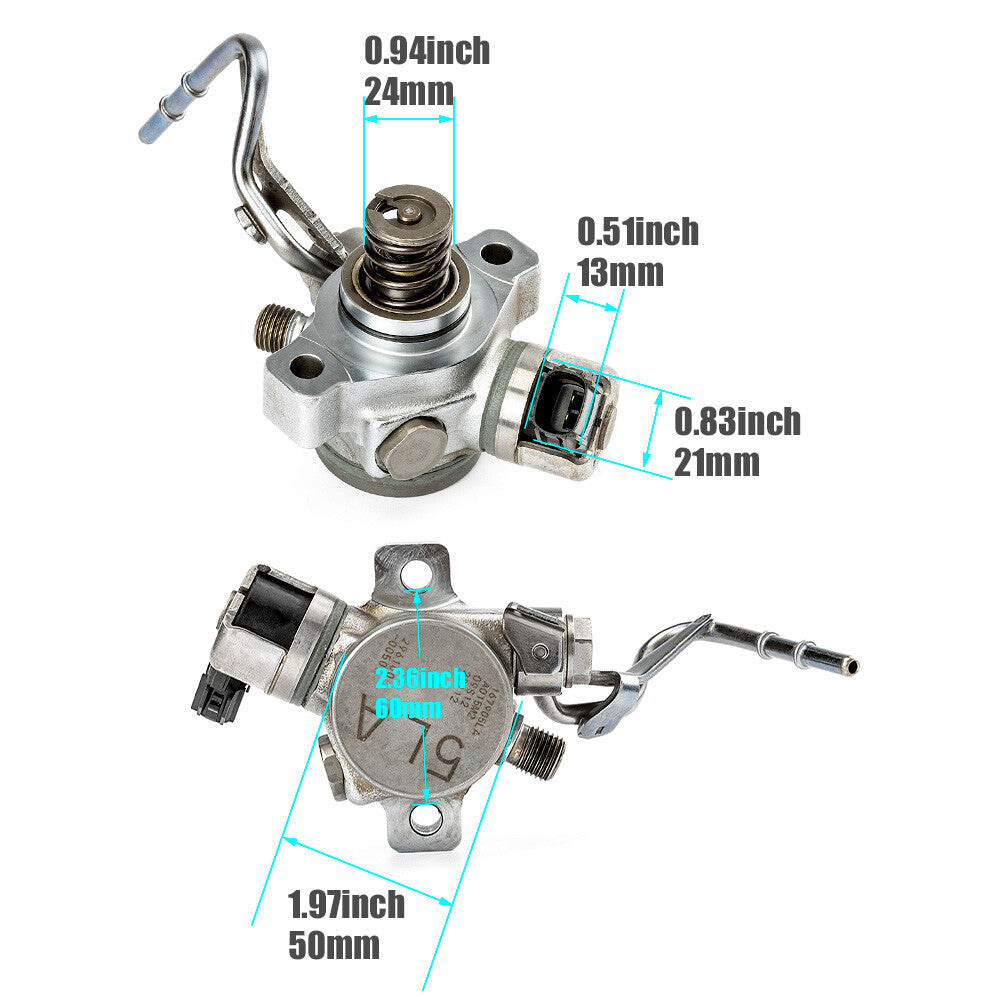 One-piece high-pressure fuel pump 16790-5LA-A01 suitable for Honda Accord CR-V for Acura ILX (new)