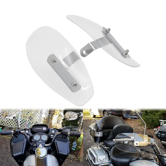 Clear Hand Guard Wind Protector Deflector Shield Fit For Universal for Harley for Honda