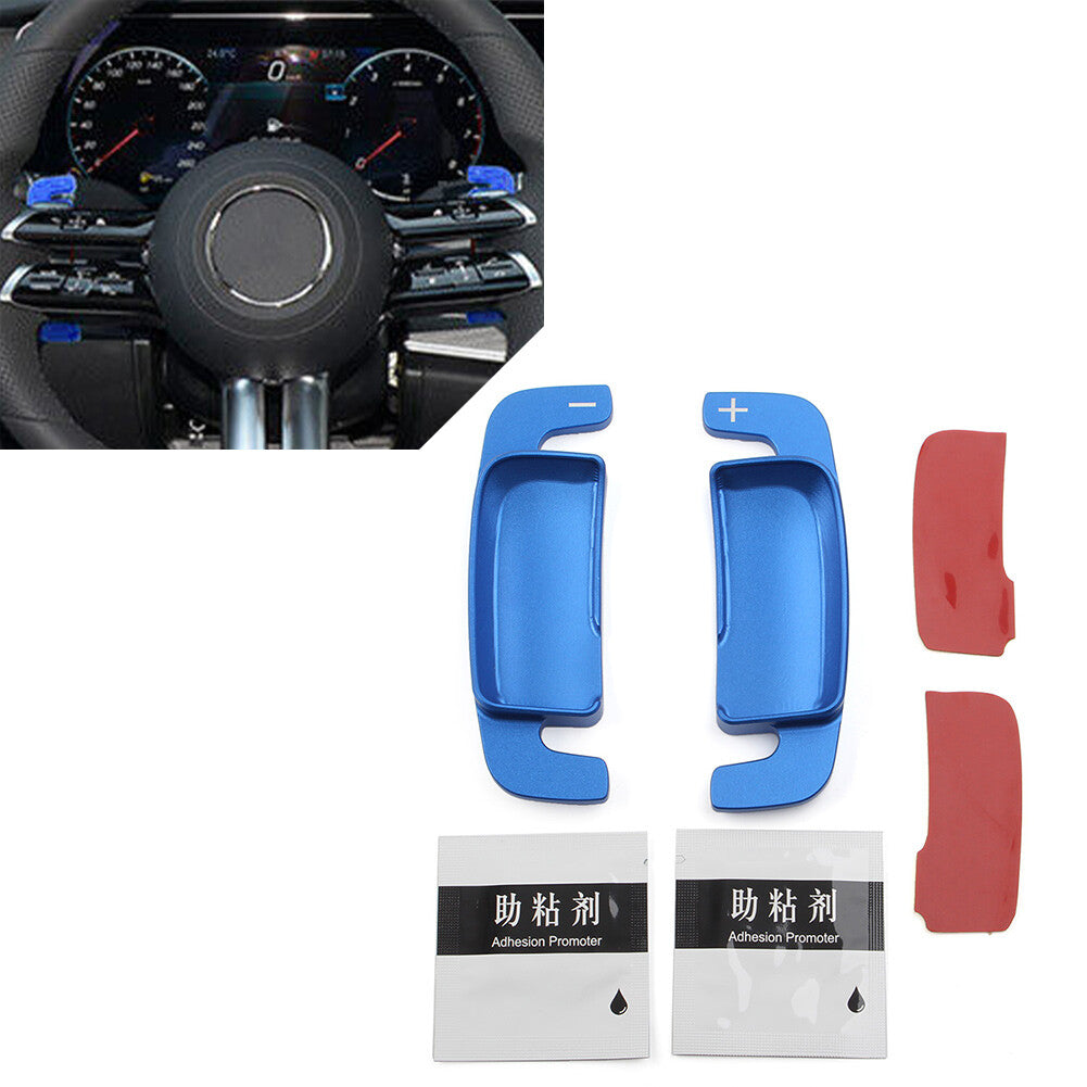 for Mercedes Benz E-Class Aluminum Alloy Steering Wheel Paddle Shifter Extension