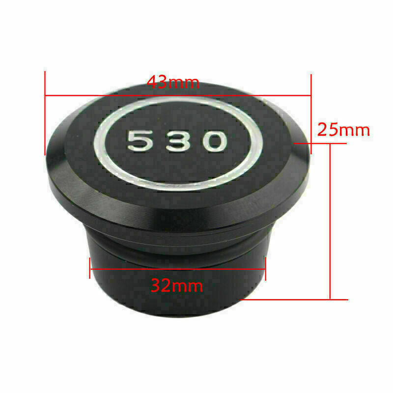 for YAMAHA T-MAX 530 2005 - 2016 CNC Body Fairing Frame Hole Cap Cover Kit Black