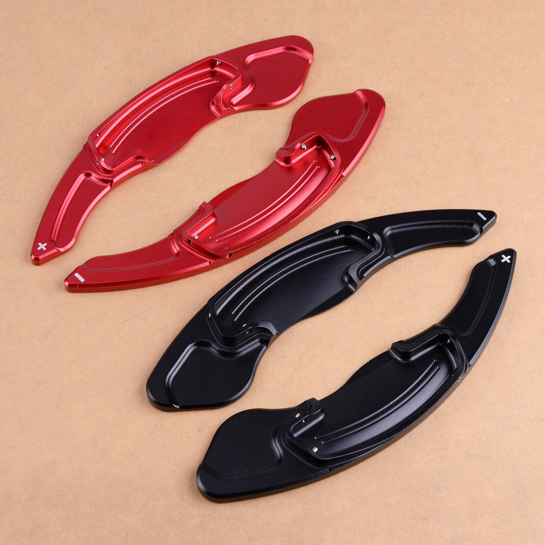 Fit for Honda Accord 13-18 1Pair Aluminum Paddle Shifter Extensions Trim