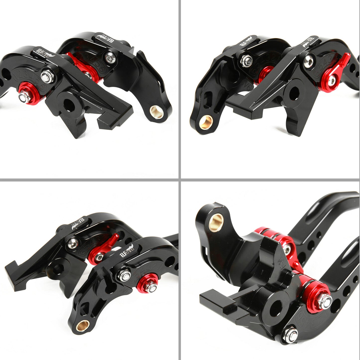 for Suzuki GSF600 BANDIT 1995-1999 Short Clutch Brake Levers Black US 1996 1997