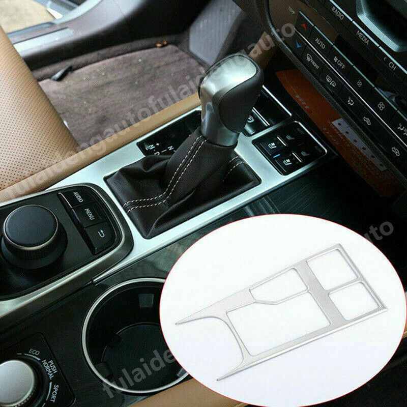 for Lexus RX350 RX450H 2016-2021 Silver Interior Gear Shift Box Panel Cover Trim
