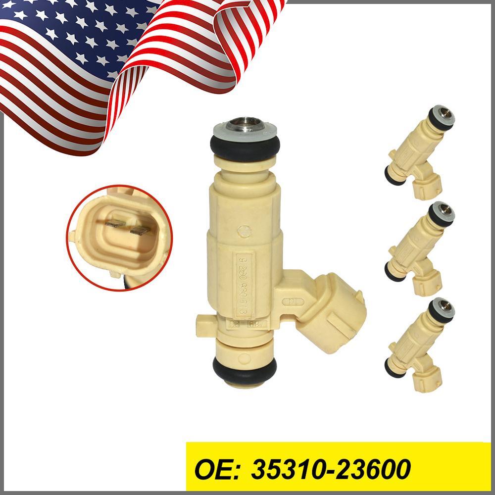 4PCS Fuel Injectors For 2007-2010 for KIA RONDO 2.7L 2006-2010 for KIA OPTIMA 2.7L FJ493