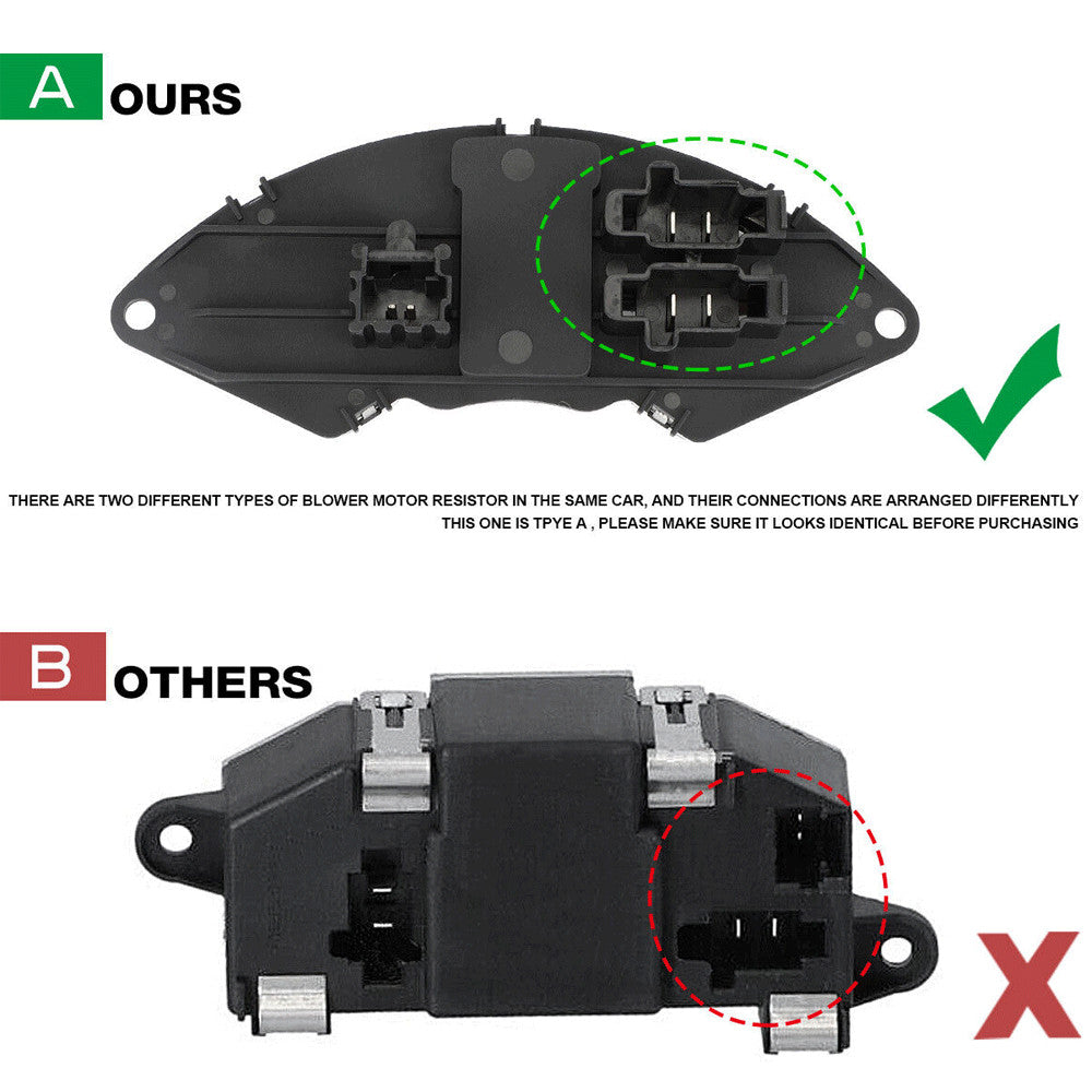 Heater Blower Motor Resistor for Citroen C4 Picasso Grand I for Peugeot 1.6 1.8 2.0