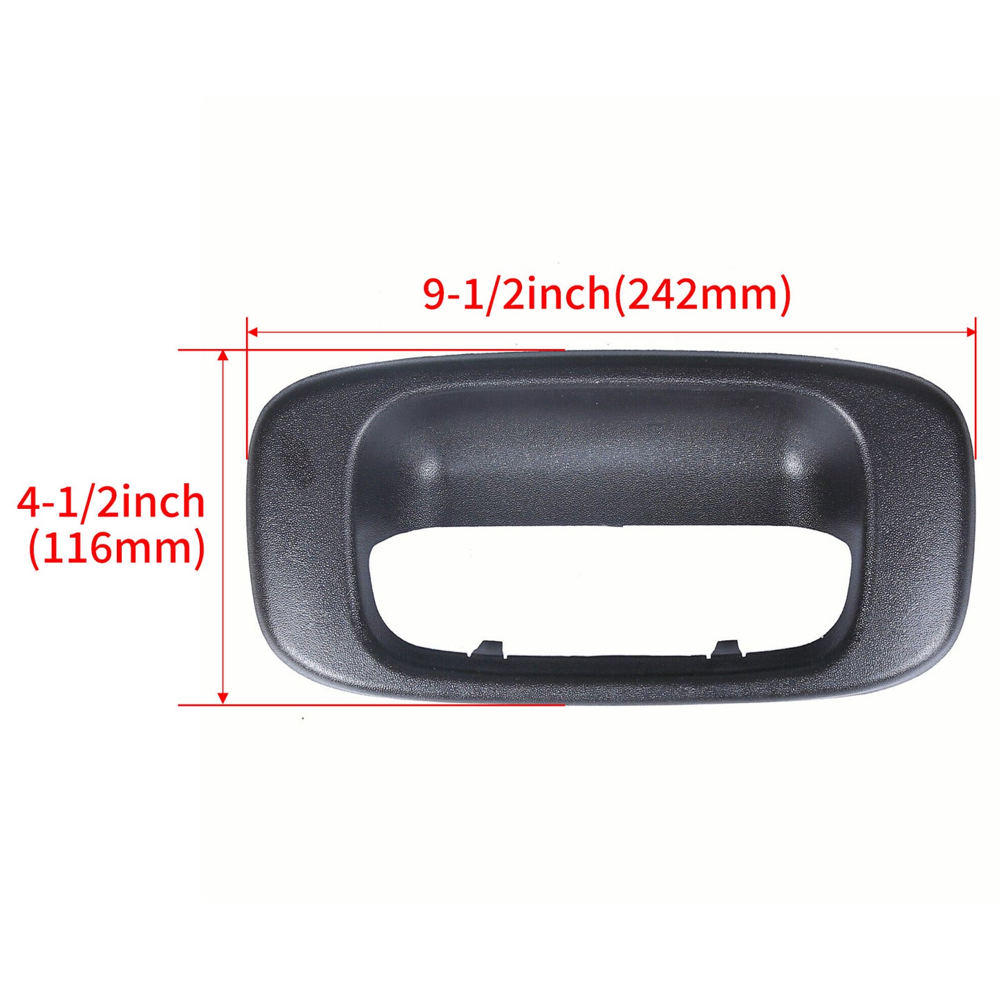 Rear Back Latch Tail Gate Tailgate Handle Bezel for Chevy Silverado for Sierra 99-07