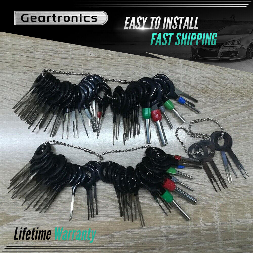 78Pcs Wire Terminal Removal Tool Car Electrical Wiring Crimp Connector Pin Kit