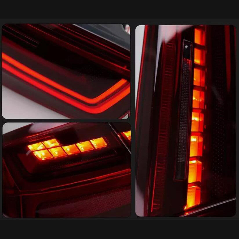Taillight assembly suitable for Audi 2012-2015 for A6 , A61, S6, C7 LED sequential turn signals.