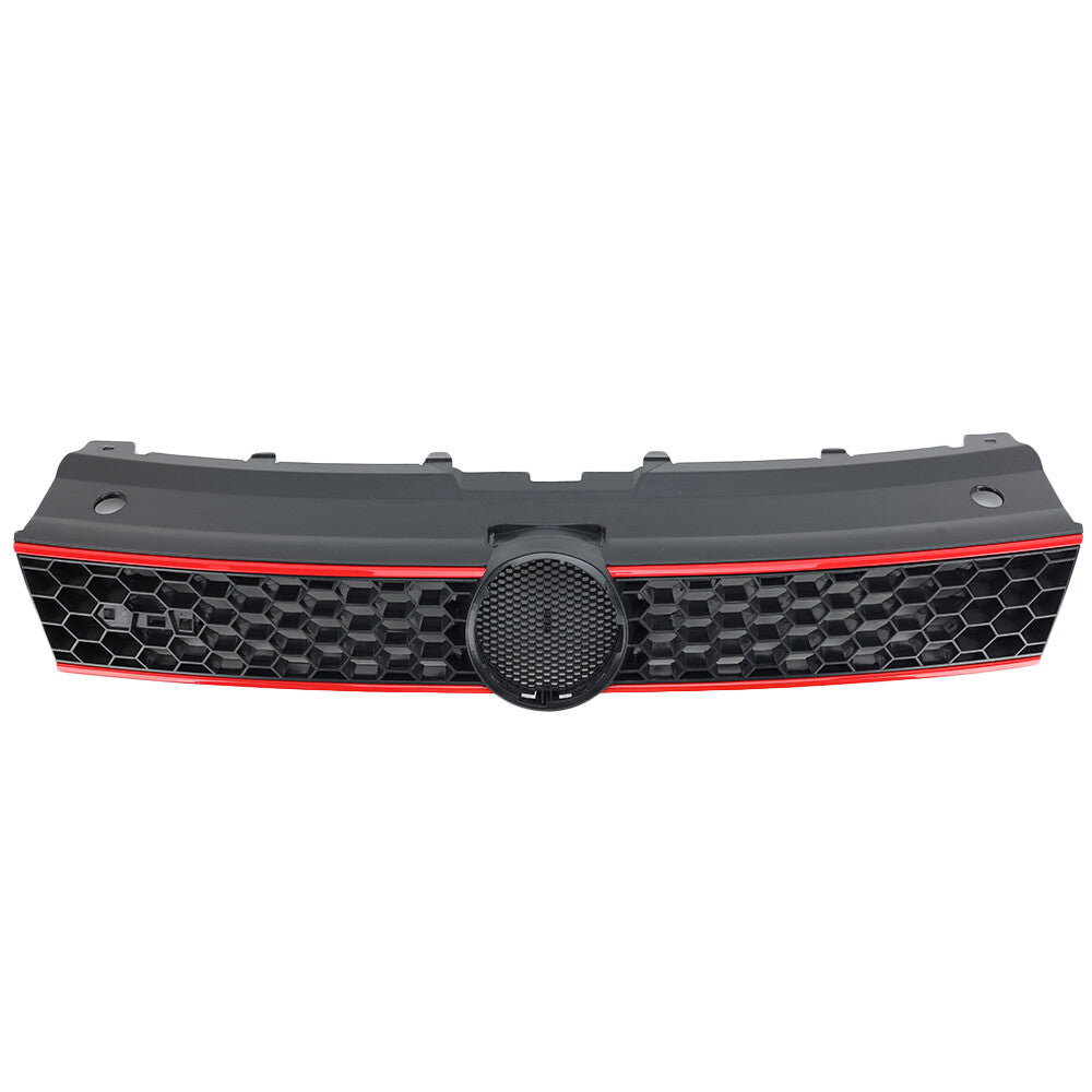 F¨¹r for VW Polo GTI 14-18 Frontgrill K¨¹hlergrill K¨¹hlergitter Grill Vorne Schwarz