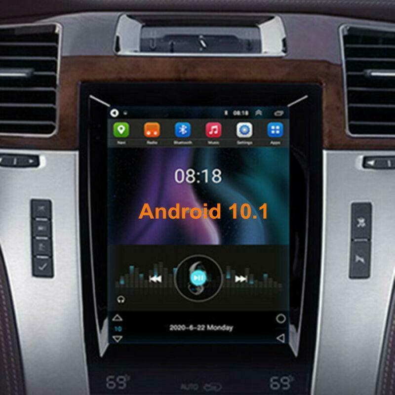 for Cadillac for Escalade SLS 9.7 Vertical Android 10.1 Stereo Radio GPS 2007-2014