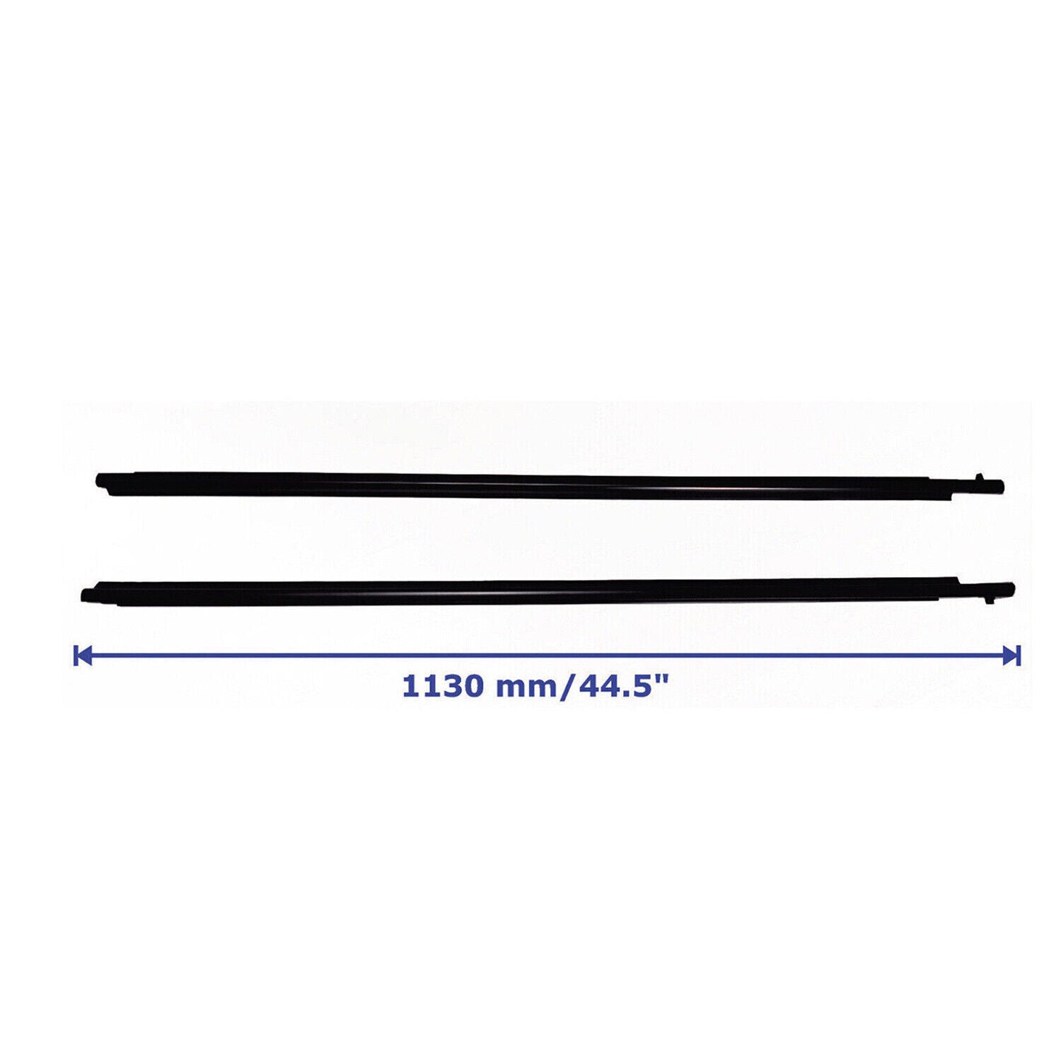 Pair NEW Outer Window Side Front Door Belt Moulding For 2005-2010 for Scion tC RH+LH