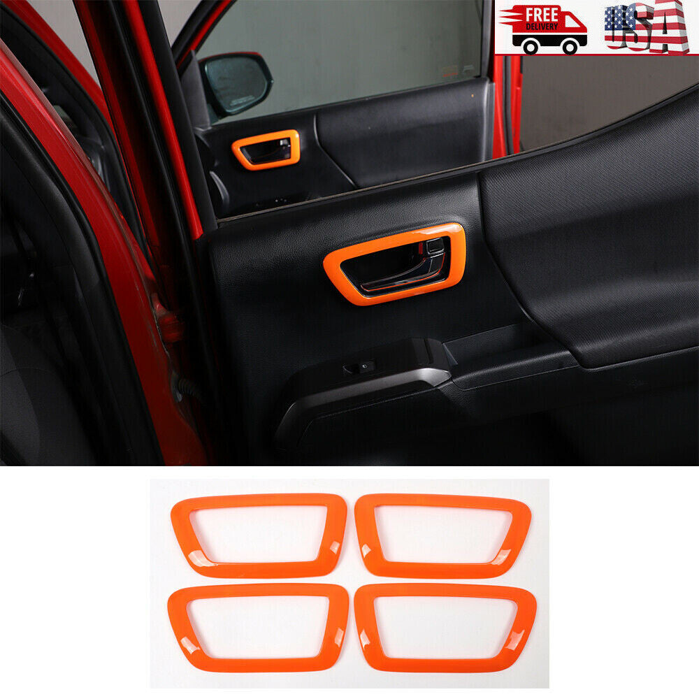 4-Piece Deflector Window Ventilation Sunshade Weather Cover for Toyota Tacoma 2024+ USA