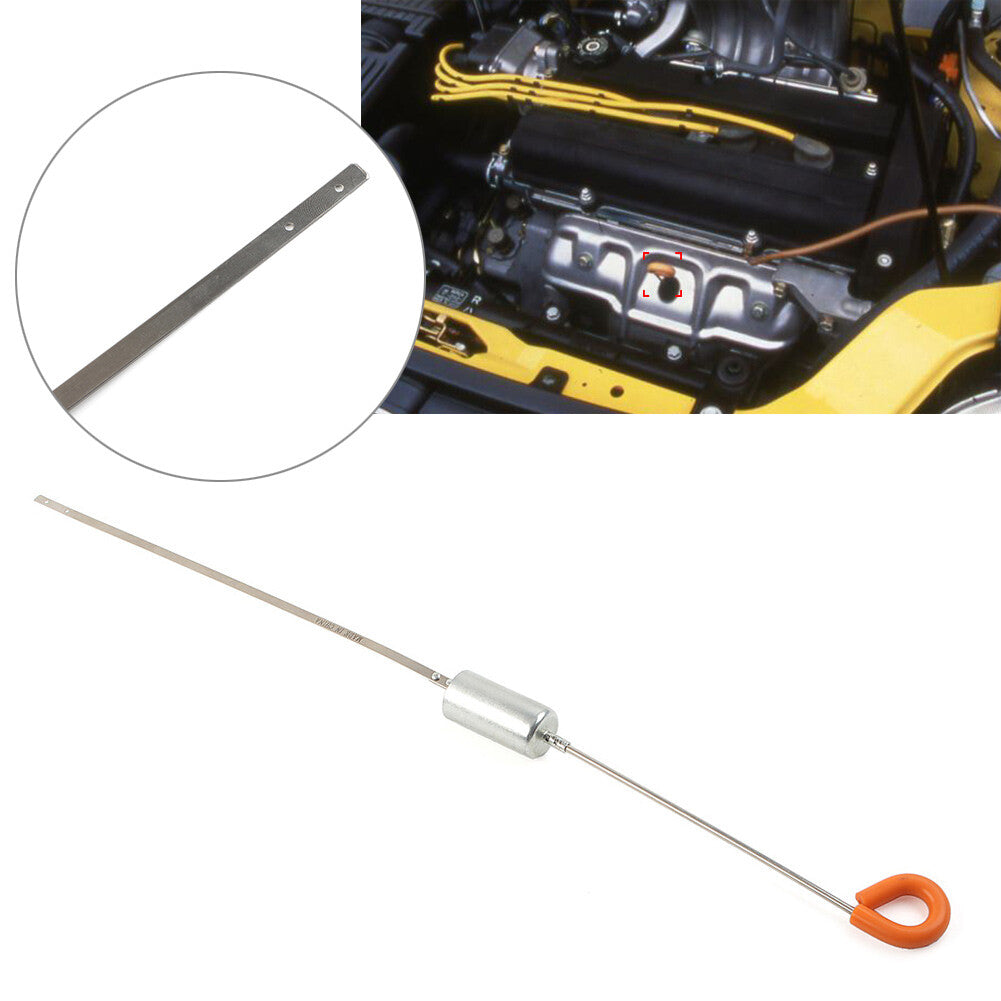 1x Engine Oil Dipstick Steel for Honda CRV 1997-2001 1998 99 47cm 15650-P3F-A00